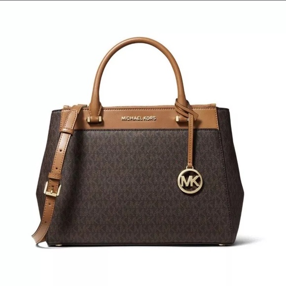 Michael Kors Handbags - Michael Kors Gibson Large Satchel Crossbody